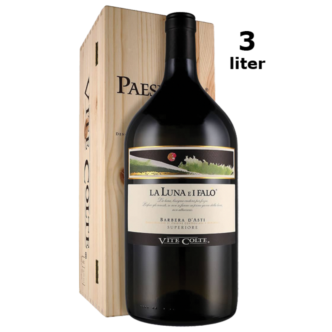 Barbera d'Asti 'La Luna e i Falo' in kist 300 cl