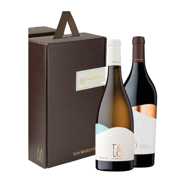 Pakket  : San Marzano 2 flessen in etui 