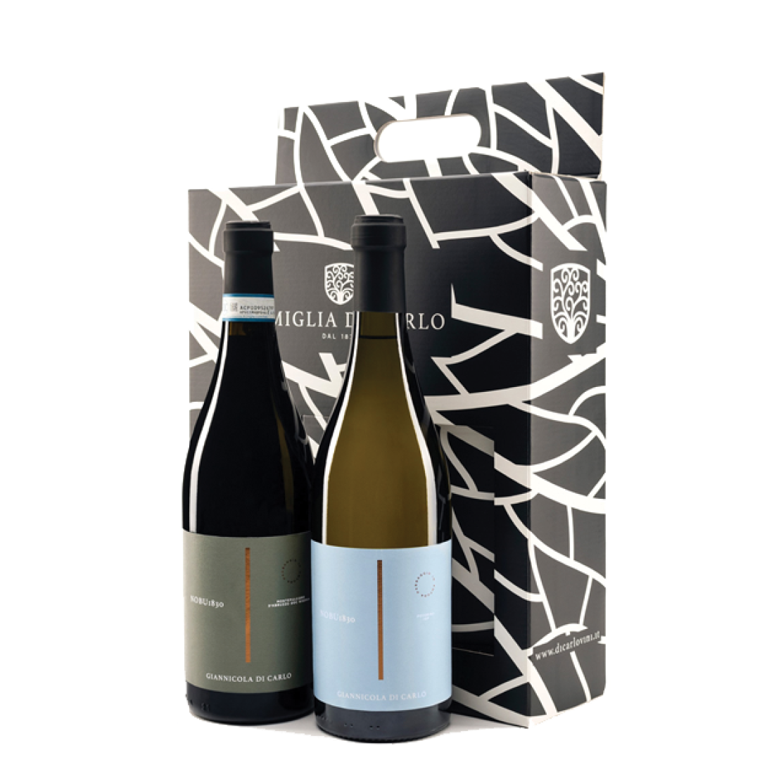 Pakket  : Vignamadre 2 flessen in etui 