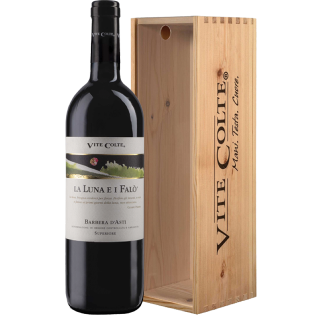 Barbera d'Asti 'La Luna e i Falo' in kist 150 cl