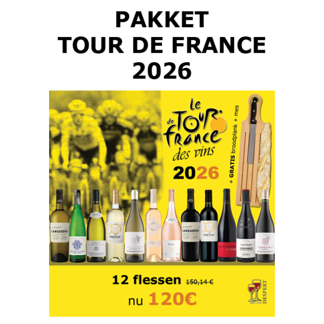 TOUR DE FRANCE 2026 : 12 flessen