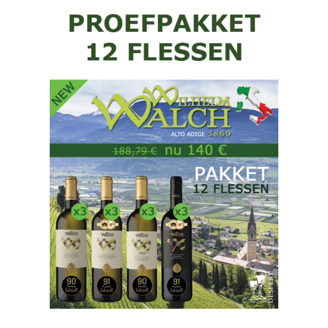 PAKKET WALCH 12 flessen